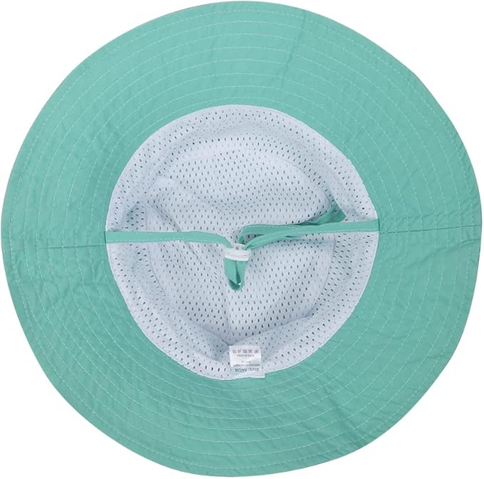 MaxNova Baby Sun Hat Smile Face UPF 50+ Toddler Bucket Hat for Boys Girls 0-7 Years