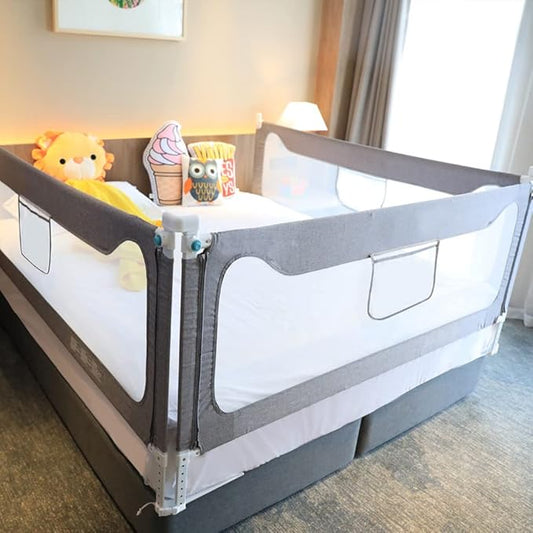 Bed Rail for Toddlers Extra Long Rails for Kids Twin Full Queen King Size Mattress Baby Toddler Safety Rail Guard(1 Side 70" L)