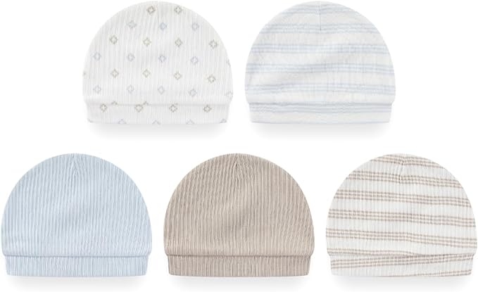 Baby Girls Boys Hats Mittens and Socks Set Cotton Infant Caps Newborn Soft Gloves 0-6 Months