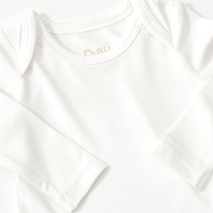 Little Sleepies Long Sleeve Bodysuit for Baby Girls & Boys, Soft Viscose from Bamboo One Piece, Tagless Baby Clothes w/Snaps