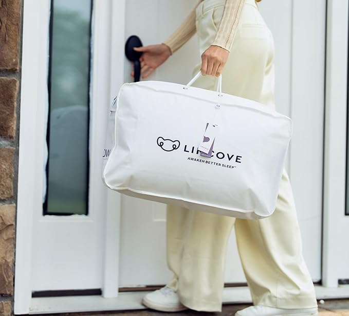 Lincove The Pillow Tote Bag - Pillow Bag For Travel, Measures 21”x13”x6”