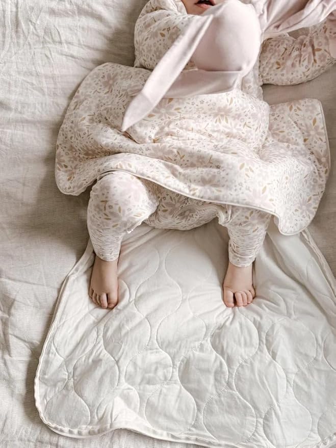 GUNAMUNA Unisex Long-Sleeve Sleep Sack, Wearable Sleep Bag for Babies and Toddlers, Soft Rayon, 1.0 TOG, 3 to 36 Months
