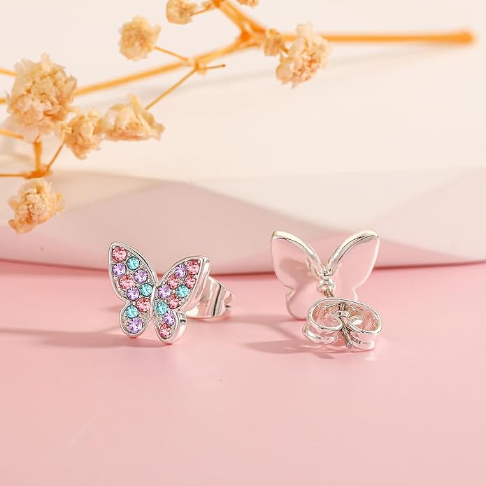 Butterfly Earrings Birthday Christmas Jewelry Gifts for Daughter Granddaughter Niece Butterfly Lover