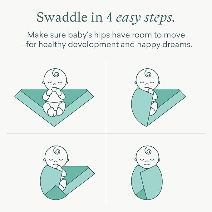 Supersoft Swaddle Blanket, Premium Bamboo Viscose Baby swaddling Blankets for Newborns, Lightweight & Breathable Swaddle Blankets for Boys and Girls, 47” x 47”, Neutral Baby Essentials