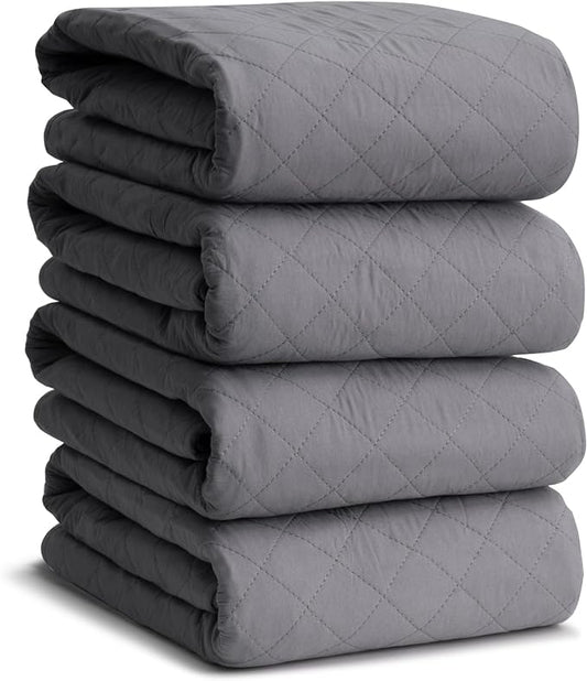 Incontinence Pads for Bed 36x52 Inch(4Pack),Hide Stain Washable Bed Pads for Adult,Non Slip Heavy Absorbency Bed Wetting Pads for Elderly,Bed Protector Pad,Reusable Waterproof Bed Pad Washable