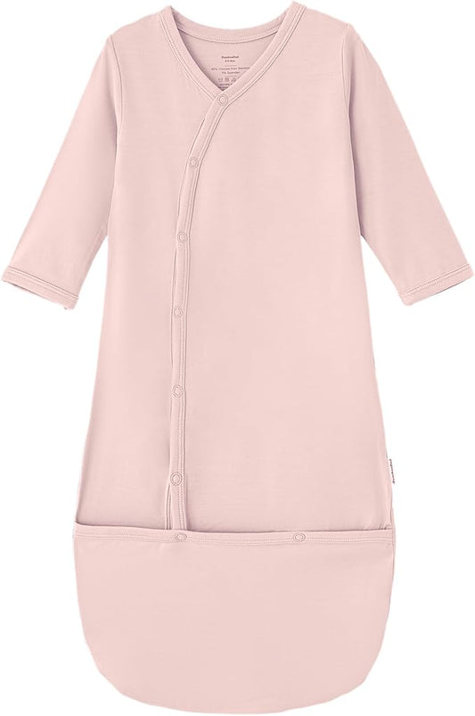 Baby Nightgowns Sleeper Gown Newborn Long Sleeve Pajama Gowns Unisex Viscose from Bamboo Infant Sleepwear