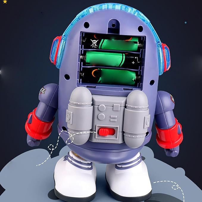 Dancing Space Duck Toy, Cute Space Duck Singing Walking Dancing Toys, Walking Duck Baby Robot, Electric Dancing Duck Toy Baby Musical Toys, Cute Singing Walking Duck Toys with Music LED Lights