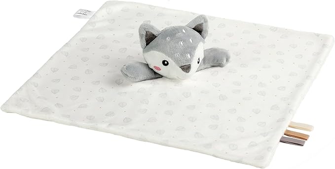 CREVENT Cozy Plush Baby Security Blanket, Loveys for Baby Girls and Boys, Birthday (Deer)