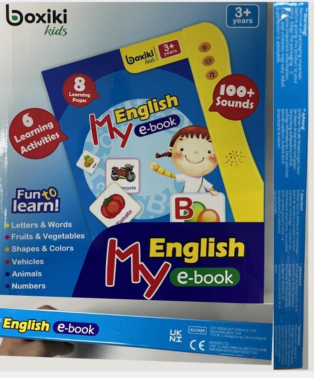 Preschool Learning Activities Book: Educational Toys for Toddlers 1-3, Toddler Learning Toys, Kids Books 3-5 - Ideal Learning Toys for 4 Year Old Boys & Girls