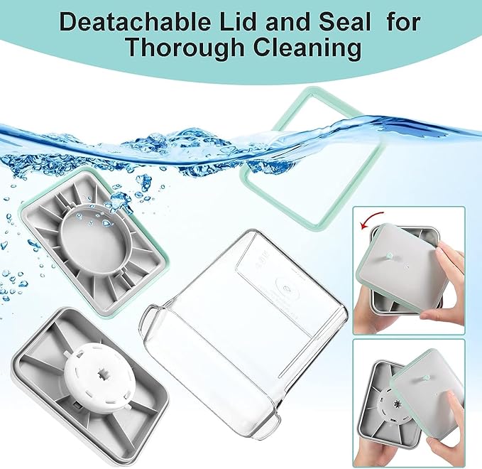 Formula Dispenser Container with Scraper and Scoop 730g Milk Powder BPA-Free Airtight Formula Storage Container 1700ml - Non-Slip Design