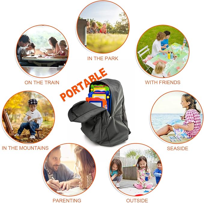 Hymaz 15 Pack Mini Magnetic Drawing Board for Kids, Colorful Doodle Drawing Board for Toddlers 1-3, Erasable Doodle Sketch Tablet Writing Pad for Boys Girls Classroom Rewards Party Favors Bag Stuffers