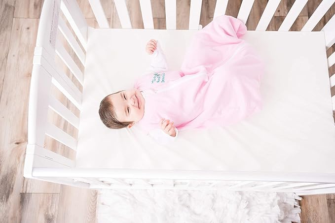 Magic Sleepsuit Baby Merlin's Cotton Baby Swaddle Transition Product - Soft and Cozy Design, Double Zipper for Easy Diaper Changes, Promotes Safe Sleep, 3-6 Months - Blue - Small 12-18lbs