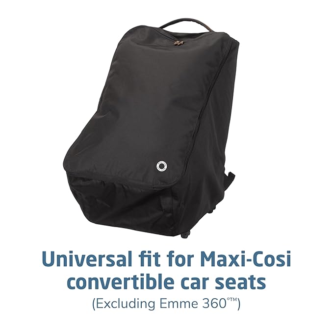 Maxi-Cosi Wheeled Car Seat Travel Pack, Black