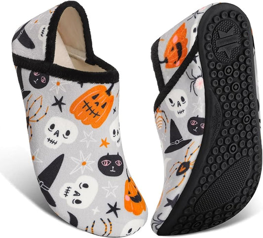 ATHMILE House Slippers for Women Men Indoor Barefoot Slippers Socks Furry Slip on House Shoes Cozy Comfy for Home Bedroom Travel Yoga