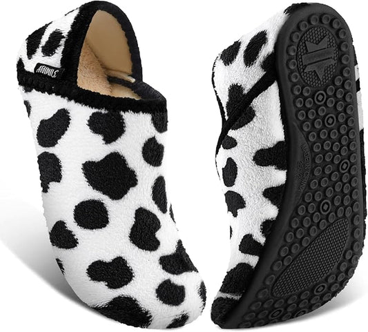 ATHMILE House Slippers for Women Men Indoor Barefoot Slippers Socks Furry Slip on House Shoes Cozy Comfy for Home Bedroom Travel Yoga