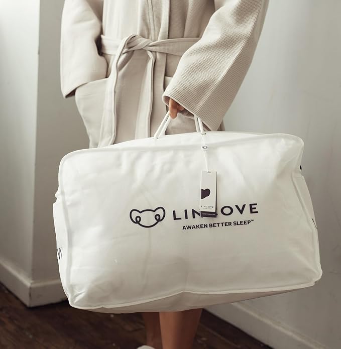 Lincove The Pillow Tote Bag - Pillow Bag For Travel, Measures 21”x13”x6”