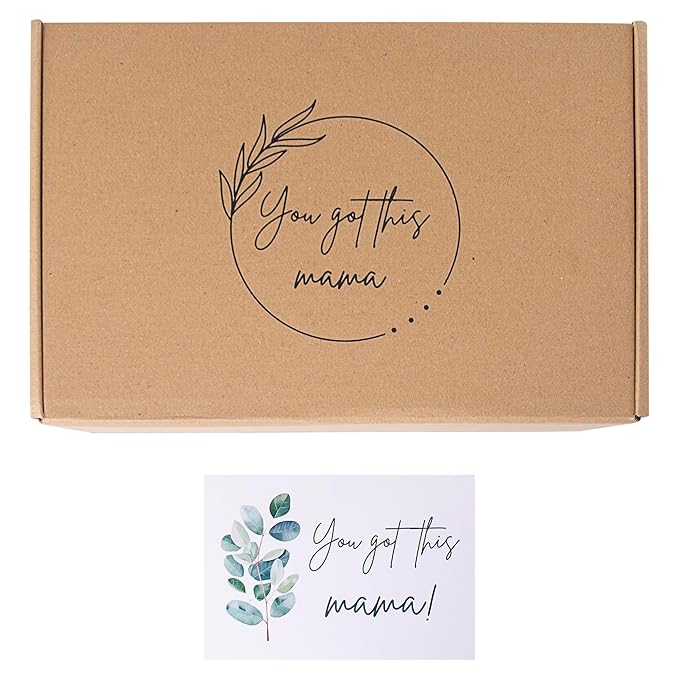 New Mom Care Package After Baby, 6pcs New Mom Gifts Set After Birth, Postpartum Gifts for Mom, After Birth Postpartum Essentials for Mom Kit, Pregnancy Gifts for First-Time Moms, Expecting Mom