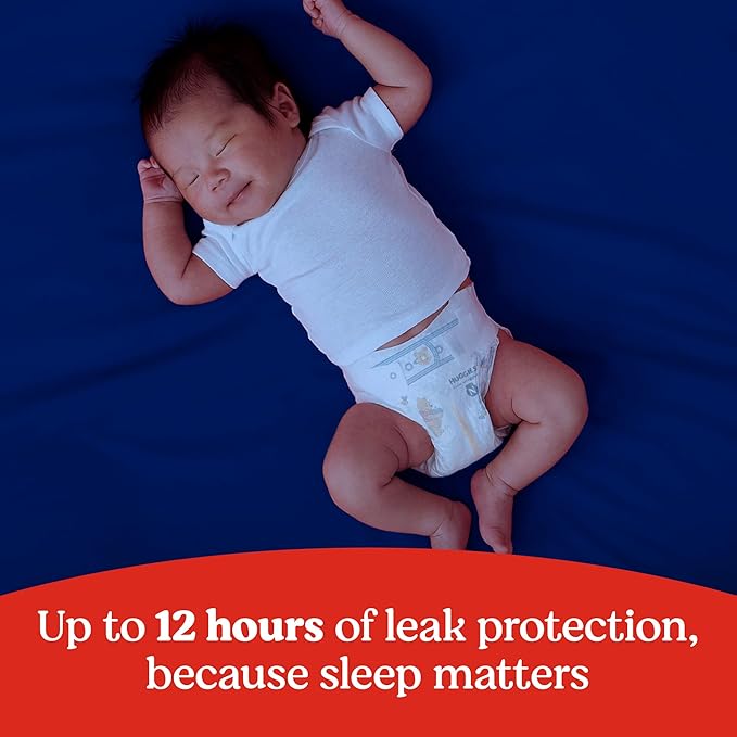 Huggies Size 6 Diapers, Little Snugglers Baby Diapers, Size 6 (35+ lbs), 108 Count (2 Packs of 54), Packaging May Vary