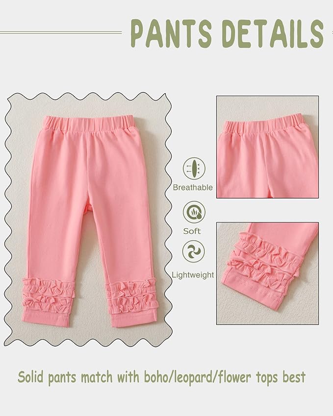Baby Girl Clothes Toddler Girl Outfits Ruffle Shirt Pants Cute Infant Outfit Set Baby Girl Fall Winter Clothes