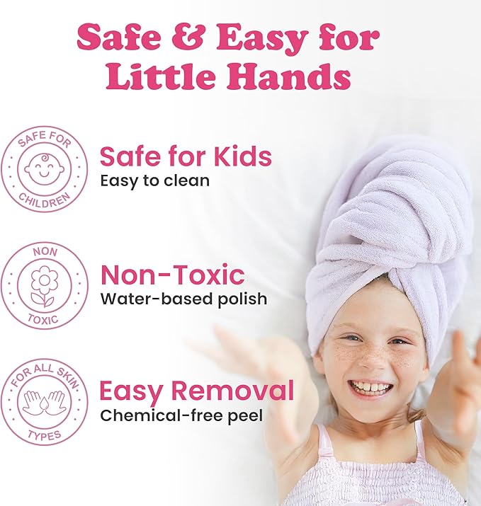 Kids Spa Day Kit for Girls, 42+ Piece Spa Set with Waterfall Foot Spa, Nail Spa Kit, Pedicure and Manicure Accessories, Perfect Spa Kit for Girls Ages 6 7 8 9 10 11 12, Fun Birthday or Christmas Gift