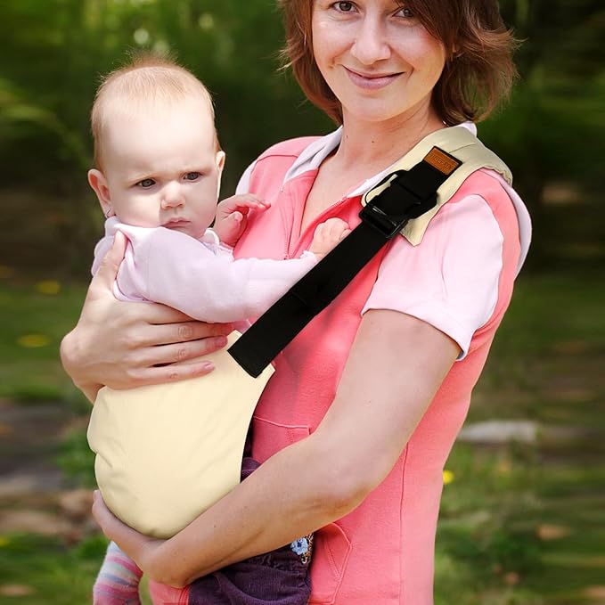 2 Packs Toddler Carrier,Baby Sling Carrier,Baby Sling,Lightweight, Portable, Ergonomic-Designed, Travel-Friendly, Secure & Safe Baby Carriers(Boho+Beige)