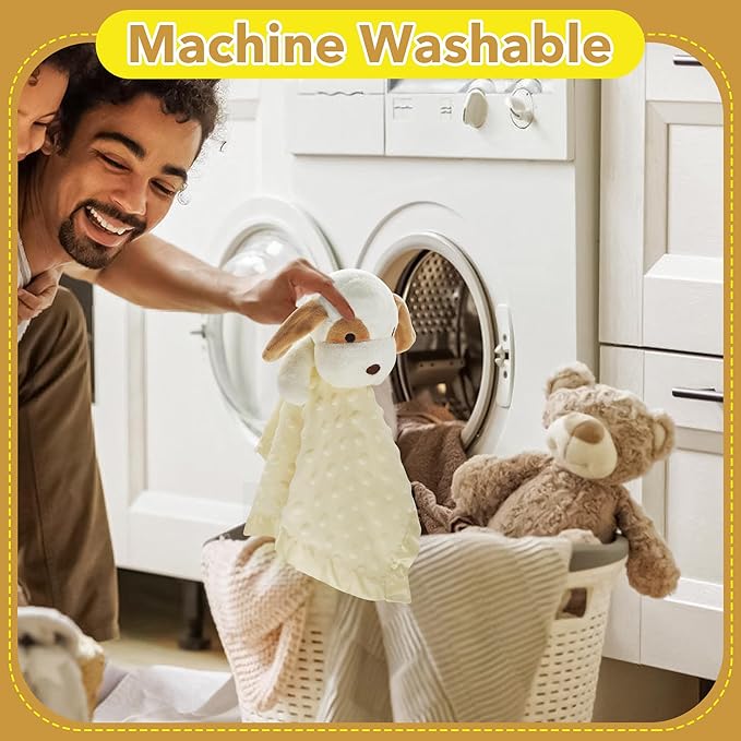 Baby Security Blanket Loveys for Babies Stuffed Animal Snuggle Toy Gifts for Baby Girls and Boys Newborn