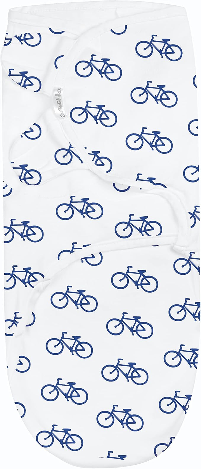 BaeBae Goods Navy Bicycles Swaddle Blanket wrap (S/M)