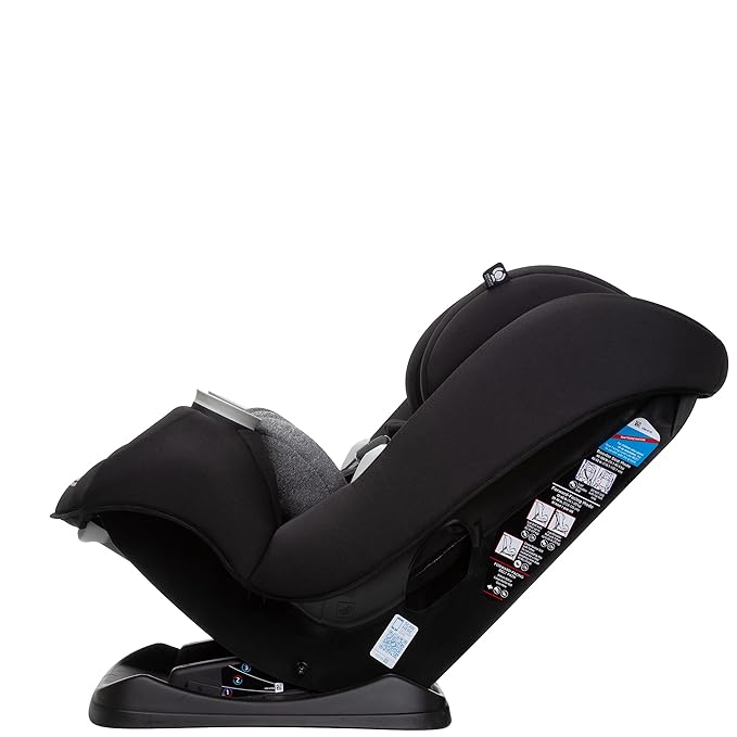 Maxi-Cosi Pria Max All-in-One Convertible Car Seat, Rear Facing Car Seat (4-40 lbs), Forward Facing Car Seat (22-65 lbs), High Back Booster Seat (40-100 lbs), Pure COSI, Essential Black