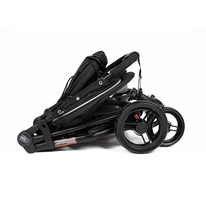 Valco Baby Slim Twin Stroller 2024 (Licorice) - Lightweight Double Stroller Side by Side, Compact Fold, Toddler Twin Stroller with Large SPF50 Canopy, Adjustable Footrest, and Reclining Seats
