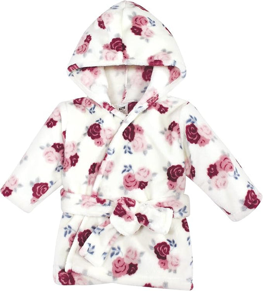 Hudson Baby Unisex Baby Plush Animal Face Bathrobe