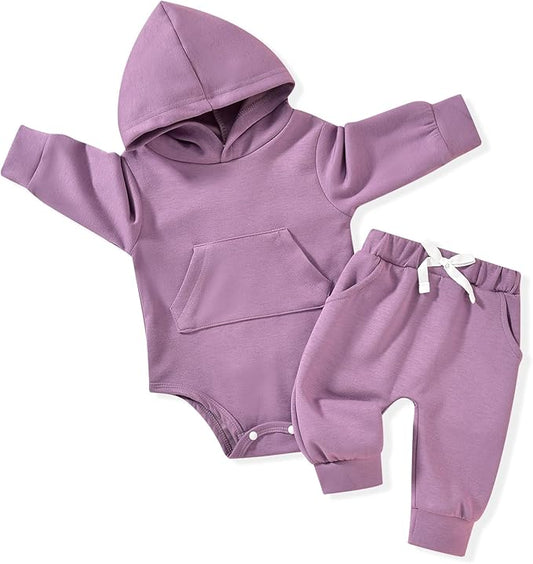 Aalizzwell Infant Baby Winter Hoodie Outfit