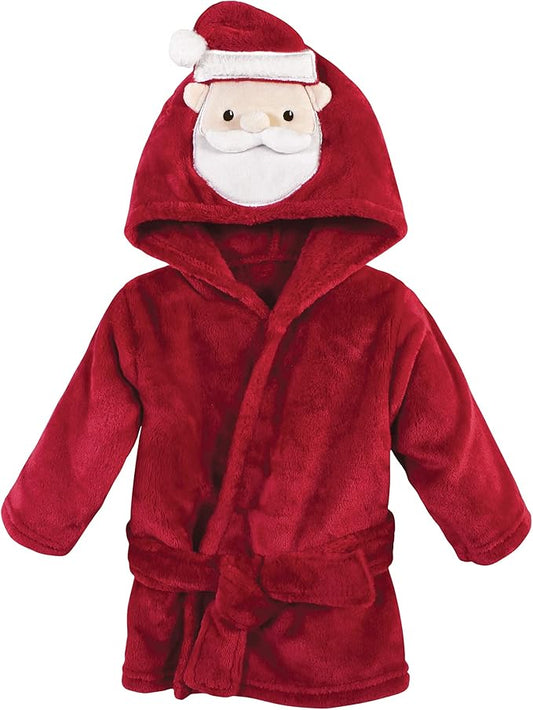 Hudson Baby Unisex Baby Plush Animal Face Bathrobe