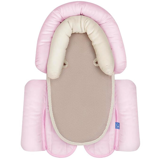 COOLBEBE Upgraded 3-in-1 Babybody Support for Newborn Infant Toddler - Extra Soft Car Seat Insert Cushion Pad, Perfect for Carseats, Strollers, Swings