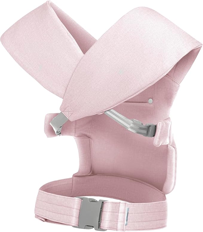 babyGap by Delta Children Legacy 3-in-1 Baby Carrier – Newborn to Toddler (Holds 7.5 to 25 lbs.), Face-in and Face-Out Baby Carrier Wrap with Lumbar Support, Ergonomic, Blush