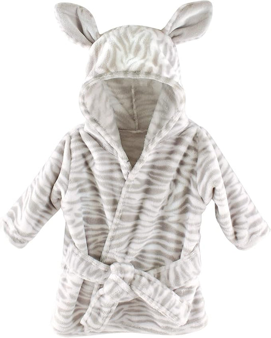 Hudson Baby Unisex Baby Plush Animal Face Bathrobe