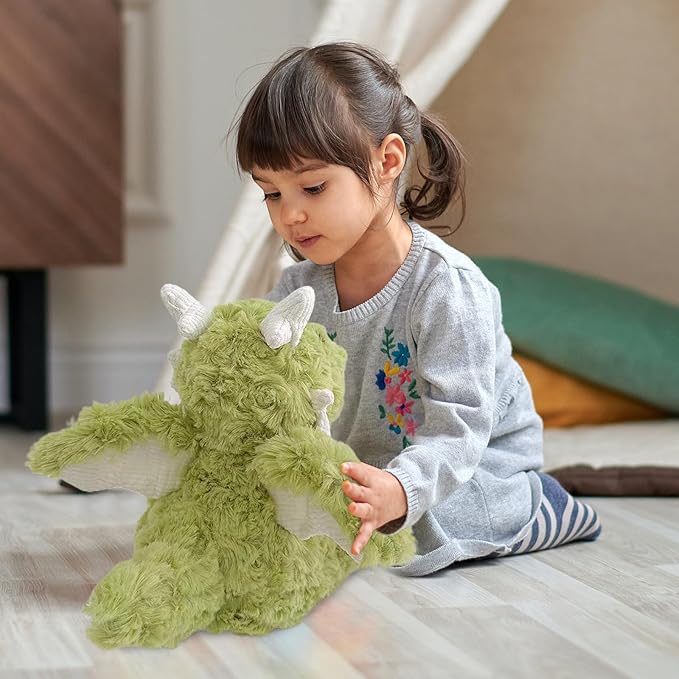 Little Flying Dragon - Cute Stuffed Animal Plush Toy - Adorable Soft Dragons Toy Plushies and Gifts - Perfect Present for Kids (Green,22.04in/56cm)