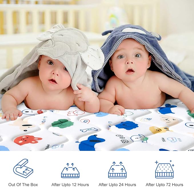 Premium Crib Mattress and Toddler Mattress 52" x 27.6" x 5",Firm,Breathable Hypoallergenic for Standard Cribs and Toddler Bed