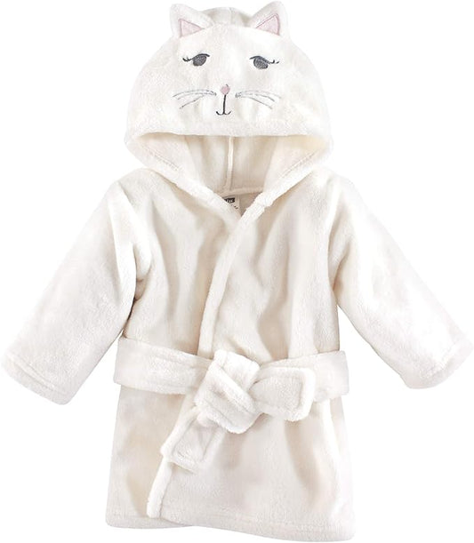 Hudson Baby Unisex Baby Plush Animal Face Bathrobe