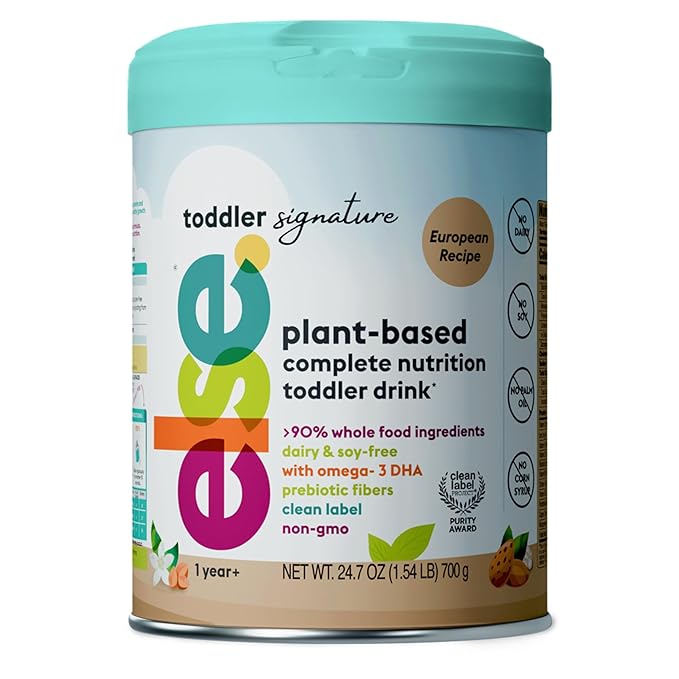 Else Nutrition Signature Toddler Formula – Made in Europe, Premium Toddler Formula 12-36 months, Plant-Based, Dairy-Free, Lactose-Free Baby Formula, European Recipe | (Pack of 1)