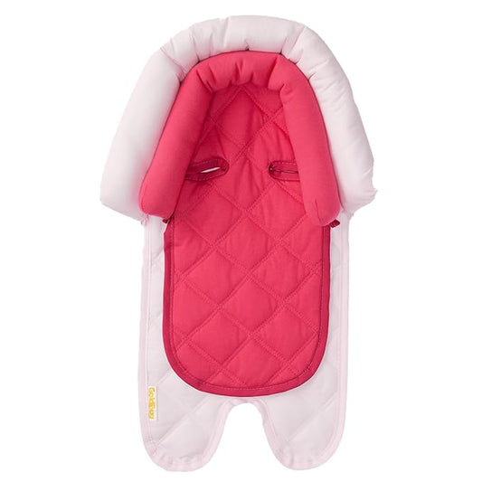 GoldBug Baby & Toddler 2-in-1 Car Seat Head Support - Pink