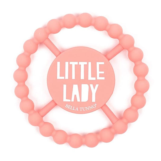 Baby Teether by Bella Tunno, Silicone Teethers for Babies 3-6 months, 6-12 months, Baby Toys, Pacifier, Teething Relief, Boys, Girls, Little Lady
