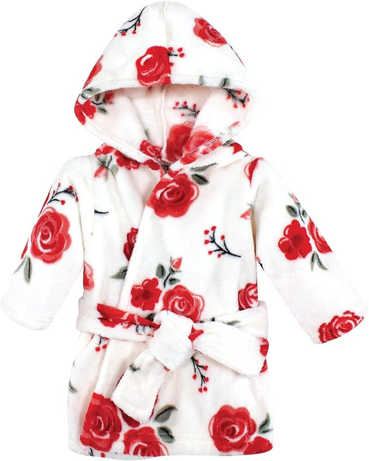 Hudson Baby Unisex Baby Plush Animal Face Bathrobe