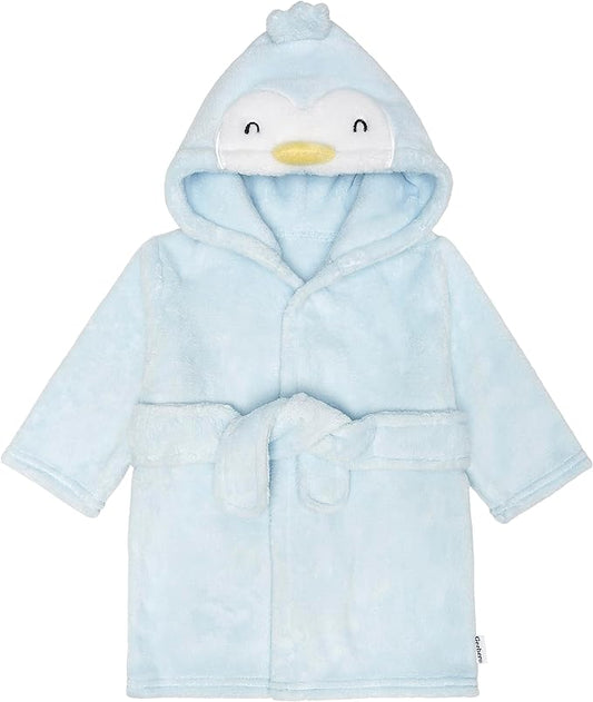 Gerber Unisex Baby Plushy Soft Hooded Animal Character Bathrobe