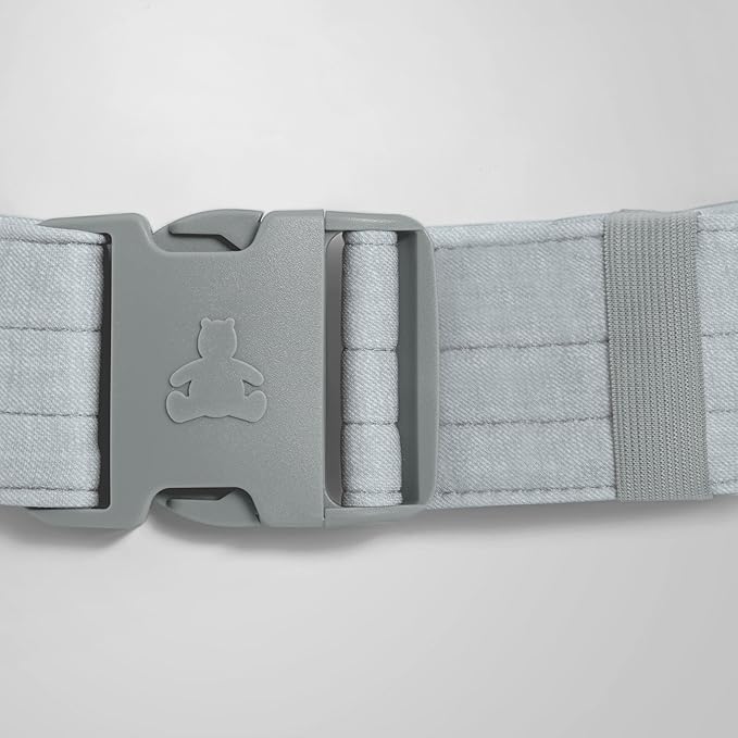 babyGap by Delta Children Legacy 3-in-1 Baby Carrier – Newborn to Toddler (Holds 7.5 to 25 lbs.), Face-in and Face-Out Baby Carrier Wrap with Lumbar Support, Ergonomic, Grey