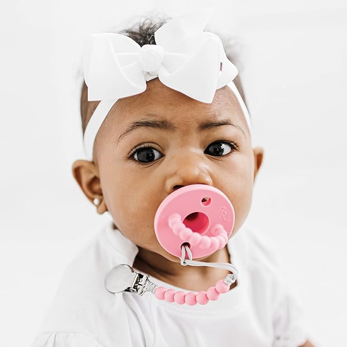 Ryan & Rose Cutie PAT Pacifier Teether (Stage 2, Taffy)