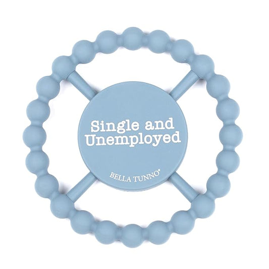 Baby Teether by Bella Tunno, Silicone Teethers for Babies 3-6 months, 6-12 months, Baby Toys, Pacifier, Teething Relief, Boys, Girls, Single and Unemployed
