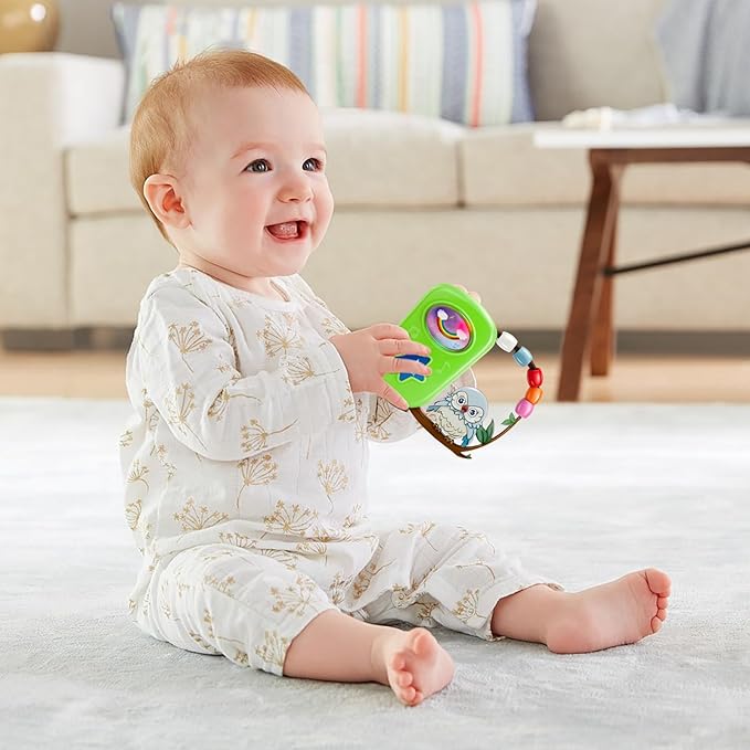 Baby Musical Toy, Educational Toddler Sensory Toys,Toy with Music for Babies Ages 3 Months+,Educational Take Along Tunes Toy for Toddlers