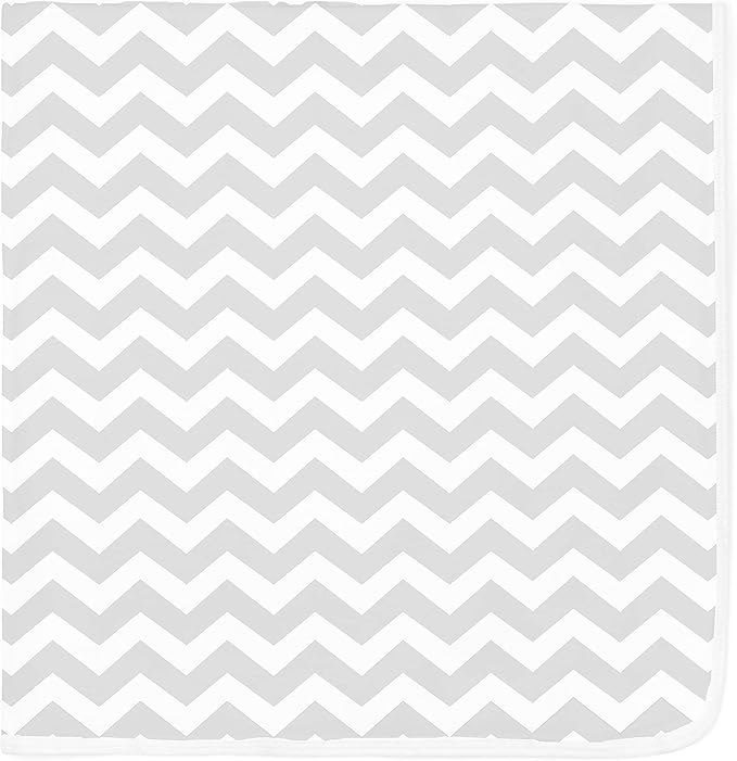 Baby Blankets – Soft Pure Cotton Blankets – 6 Pack of Breathable Swaddle Blankets – Unisex Baby Swaddle Blanket for Boys and Girls in Grey & White Designs – Multi Use Blankey – 30 x 30 inches