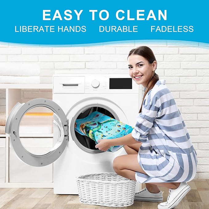 XIYUNTE Baby Bath Mat for Tub Non Slip Kids Bath Mat - 40''x16'' Extra Long Kids Bath Tub Mat Non Slip, Eco-Friendly Toddler Bath Mats with Suction Cups for Secure Grip, Easy to Clean & Easy Drying