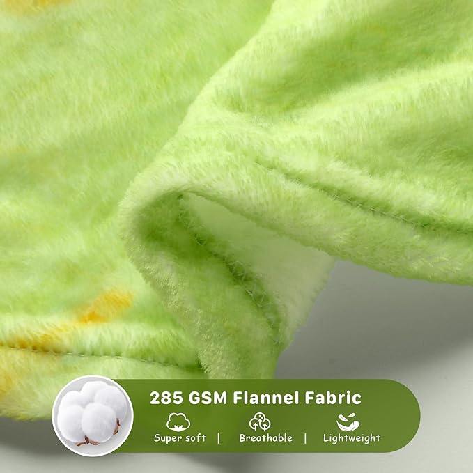 Spinacia Blanket Baby, Baby Spinacia Swaddle Blanket, Spinacia Blanket for Newborn Toddler, 285 GSM Soft Flannel Wearable Wrap Blanket Funny Gifts for Baby Shower Boy Girl 0-3 6 9 Months
